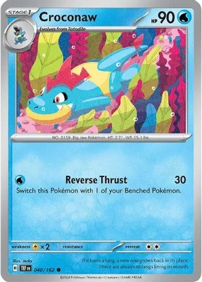 Croconaw from SV05: Temporal Forces