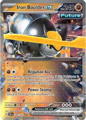Iron Boulder ex - 099/162 from SV05: Temporal Forces