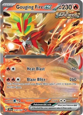 Gouging Fire ex - 038/162 from SV05: Temporal Forces