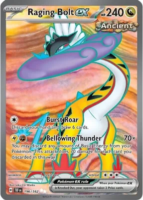 Raging Bolt ex - 196/162 from SV05: Temporal Forces