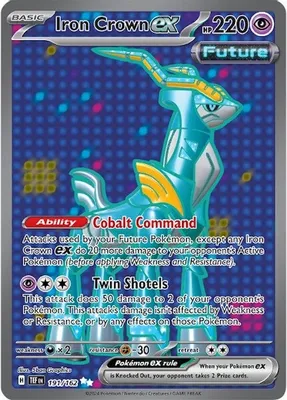 Iron Crown ex - 191/162 from SV05: Temporal Forces