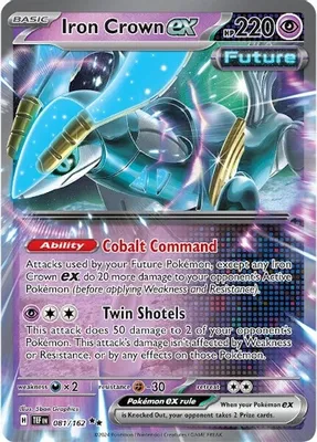 Iron Crown ex - 081/162 from SV05: Temporal Forces