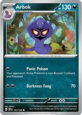 Arbok - 101/162 from SV05: Temporal Forces