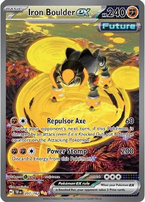 Iron Boulder ex - 207/162 from SV05: Temporal Forces