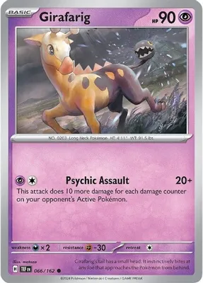 Girafarig from SV05: Temporal Forces