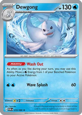 Dewgong from ME03: Perfect Order