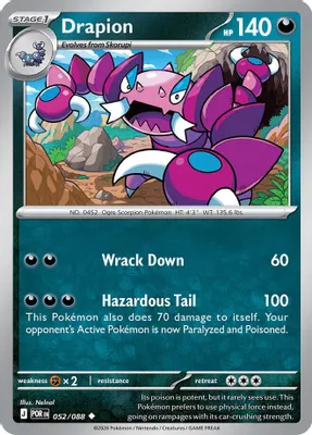 Drapion - 052/088 from ME03: Perfect Order