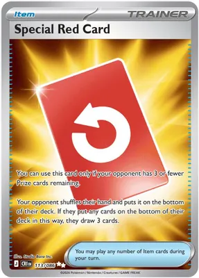 Special Red Card - 113/086 from ME04: Chaos Rising