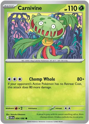 Carnivine from ME04: Chaos Rising