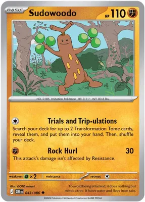 Sudowoodo from ME04: Chaos Rising