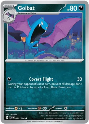 Golbat from ME04: Chaos Rising