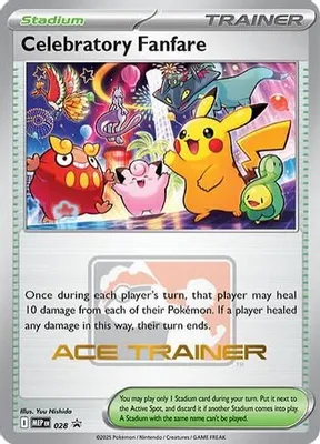 Celebratory Fanfare (Ace Trainer) from ME: Mega Evolution Promo