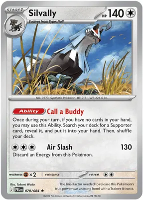 Silvally - 070/084 from ME05: Pitch Black