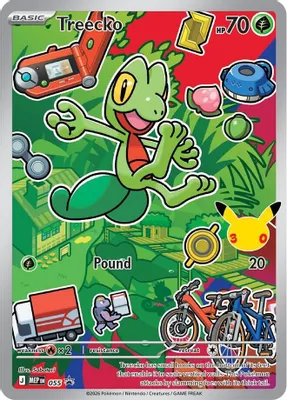 Treecko -  055 from ME: Mega Evolution Promo