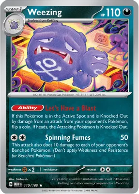 Weezing from SV: Scarlet & Violet 151