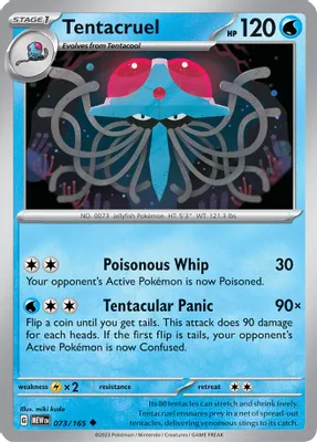 Tentacruel from SV: Scarlet & Violet 151