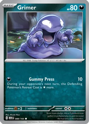 Grimer from SV: Scarlet & Violet 151