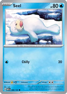 Seel from SV: Scarlet & Violet 151