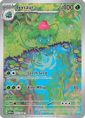 Ivysaur - 167/165 from SV: Scarlet & Violet 151