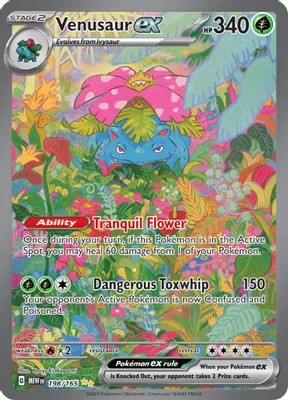 Venusaur ex - 198/165 from SV: Scarlet & Violet 151