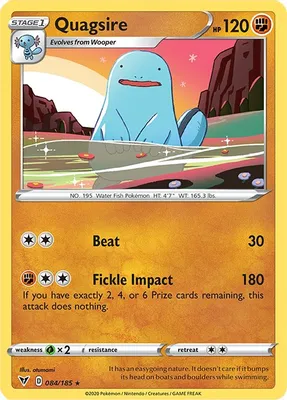 Quagsire from SWSH04: Vivid Voltage