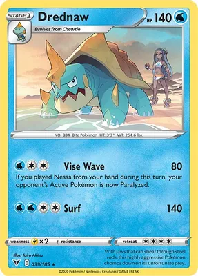 Drednaw from SWSH04: Vivid Voltage