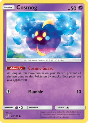 Cosmog from SM - Team Up
