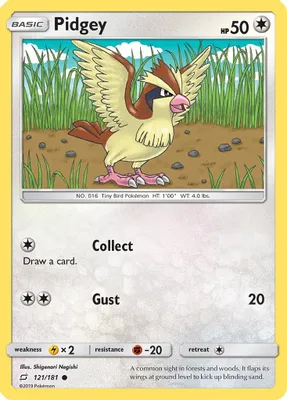 Pidgey (121) from SM - Team Up