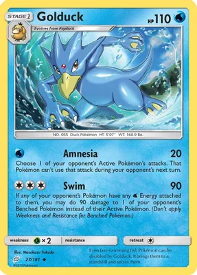Golduck from SM - Team Up