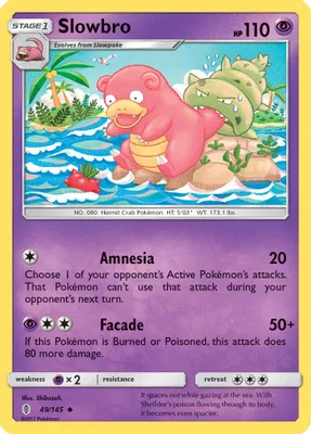 Slowbro from SM - Guardians Rising