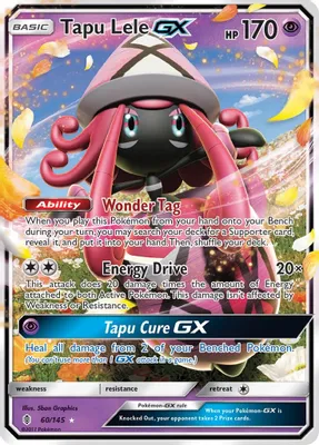 Tapu Lele GX from SM - Guardians Rising
