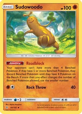 Sudowoodo from SM - Guardians Rising