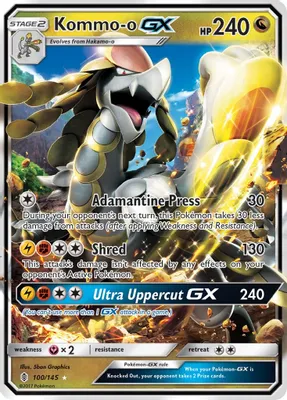 Kommo-o GX from SM - Guardians Rising