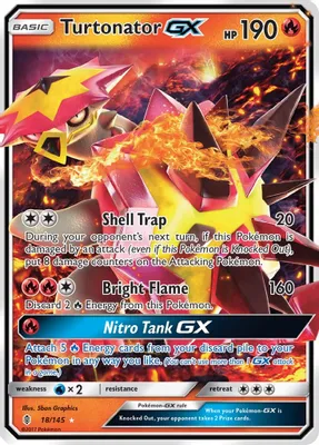 Turtonator GX from SM - Guardians Rising