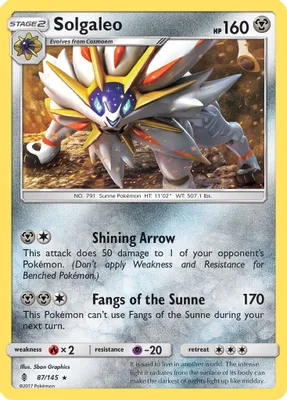 Solgaleo from SM - Guardians Rising
