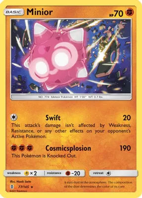 Minior from SM - Guardians Rising