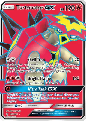Turtonator GX (Full Art) from SM - Guardians Rising