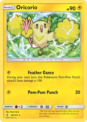 Oricorio (46) from SM - Guardians Rising