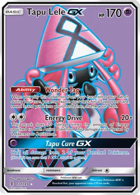 Tapu Lele GX (Full Art) from SM - Guardians Rising