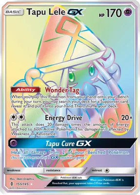 Tapu Lele GX (Secret) from SM - Guardians Rising