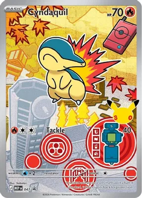 Cyndaquil - 047 from ME: Mega Evolution Promo