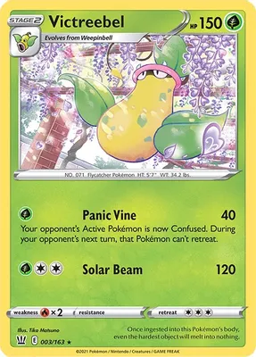 Victreebel from SWSH05: Battle Styles