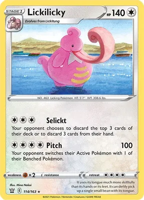 Lickilicky from SWSH05: Battle Styles