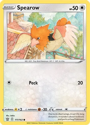 Spearow from SWSH05: Battle Styles
