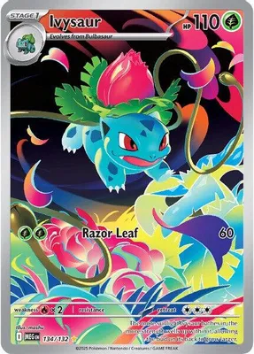 Ivysaur - 134/132 from ME01: Mega Evolution