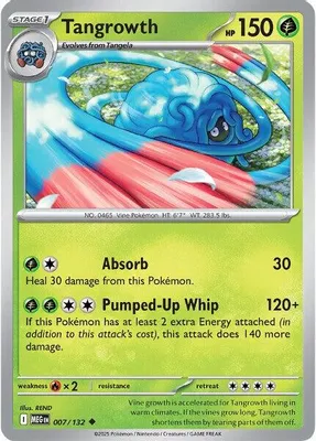 Tangrowth from ME01: Mega Evolution