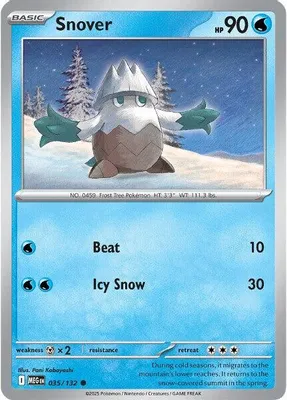Snover - 035/132 from ME01: Mega Evolution