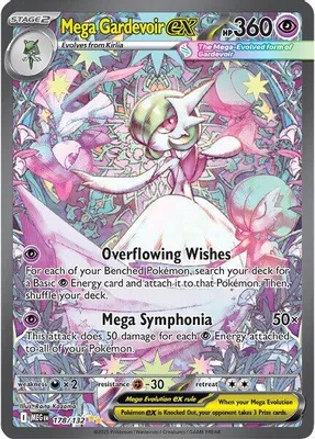 Mega Gardevoir ex - 178/132 from ME01: Mega Evolution