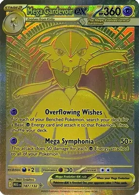 Mega Gardevoir ex - 187/132 from ME01: Mega Evolution