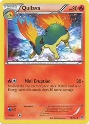 Quilava from XY - BREAKthrough